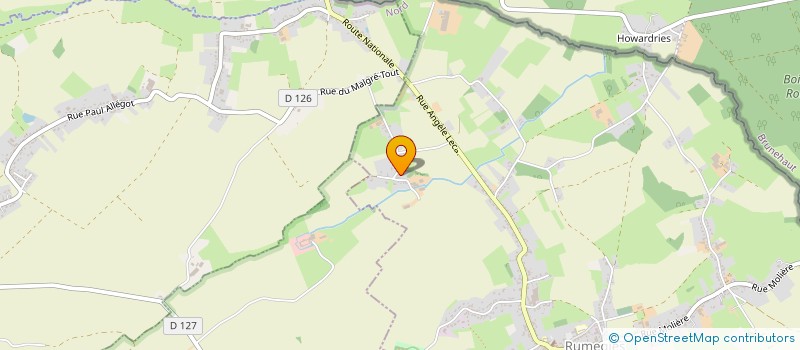 localisation de l'entreprise HORBELZA  RUMEGIES