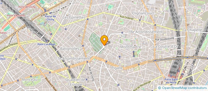 localisation de l'entreprise HORBITO à PARIS
