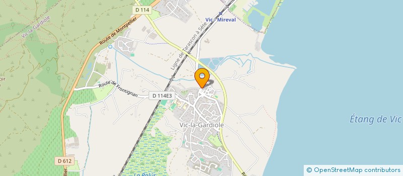 localisation de l'entreprise HORCHANI  VIC-LA-GARDIOLE