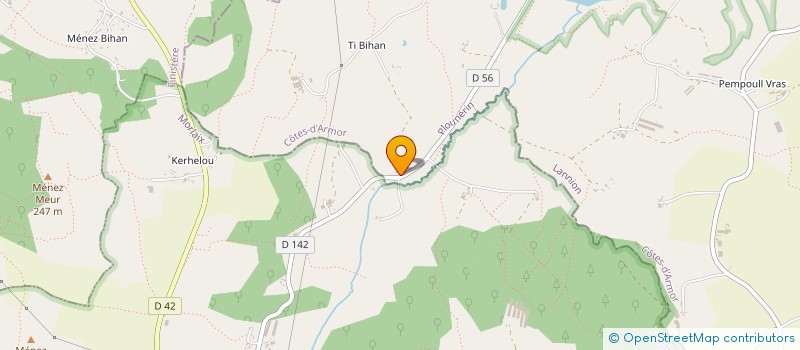 localisation de l'entreprise HORD'O  PLOUNERIN