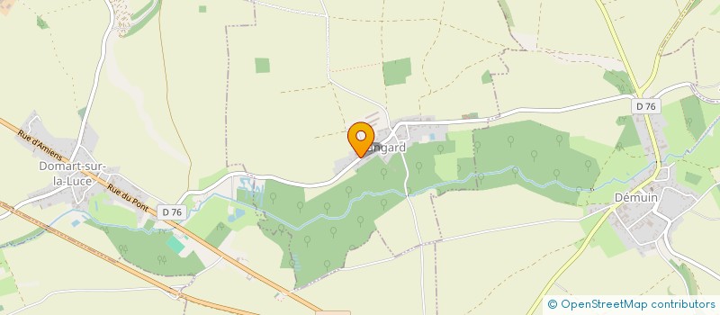 localisation de l'entreprise HORDE FAM  HANGARD