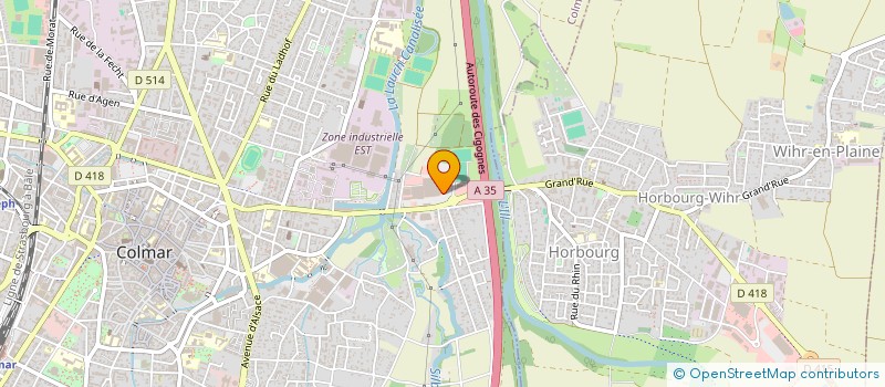 localisation de l'entreprise HORDIS à COLMAR