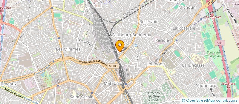 localisation de l'entreprise HORDO à TOULOUSE