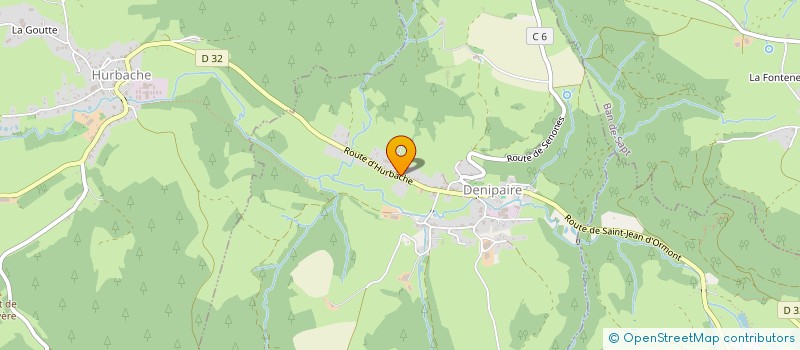 localisation de l'entreprise HORE ANIMATION  DENIPAIRE