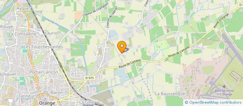 localisation de l'entreprise HORELY  ORANGE