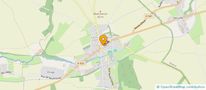 localisation de l'entreprise HORENA  SAINT-RIQUIER