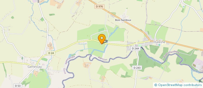 localisation de l'entreprise HOREST GESTION à BAGNOLES-DE-L'ORNE-NORMANDIE