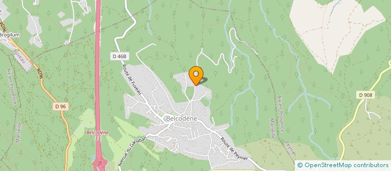 localisation de l'entreprise HOREX  BELCODENE