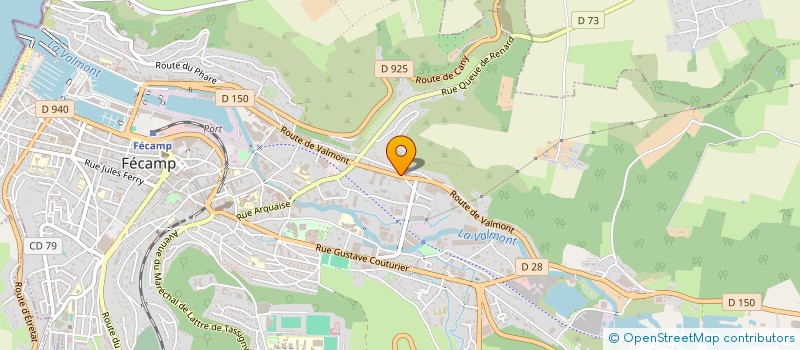 localisation de l'entreprise HORFORMA  FECAMP