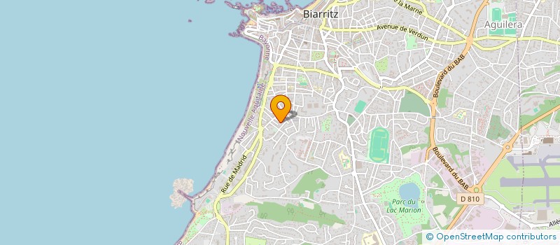 localisation de l'entreprise HORIA à BIARRITZ