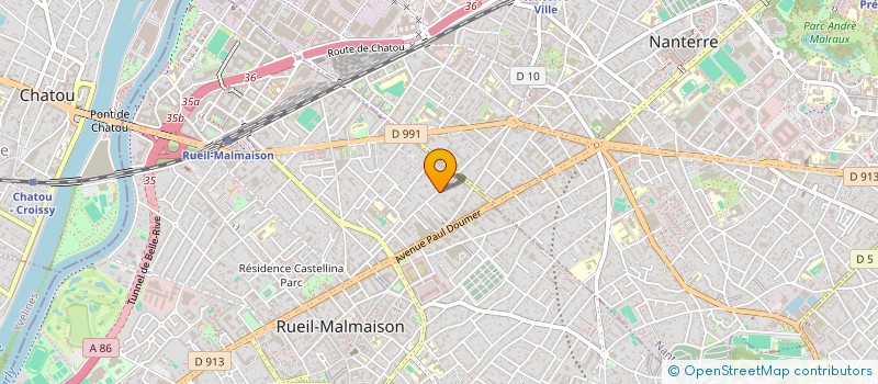 localisation de l'entreprise HORIDON à RUEIL-MALMAISON