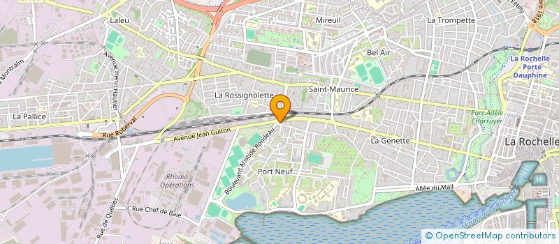 localisation de l'entreprise HORIGYN  LA ROCHELLE