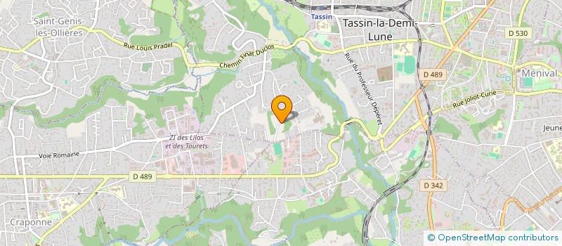 localisation de l'entreprise HORIIZON à TASSIN-LA-DEMI-LUNE