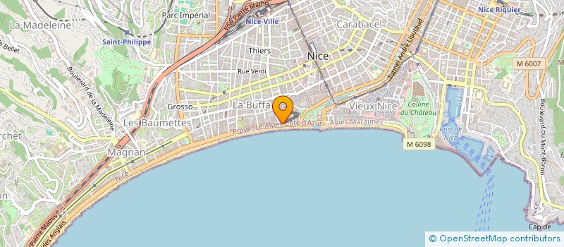 localisation de l'entreprise HORIMA à NICE