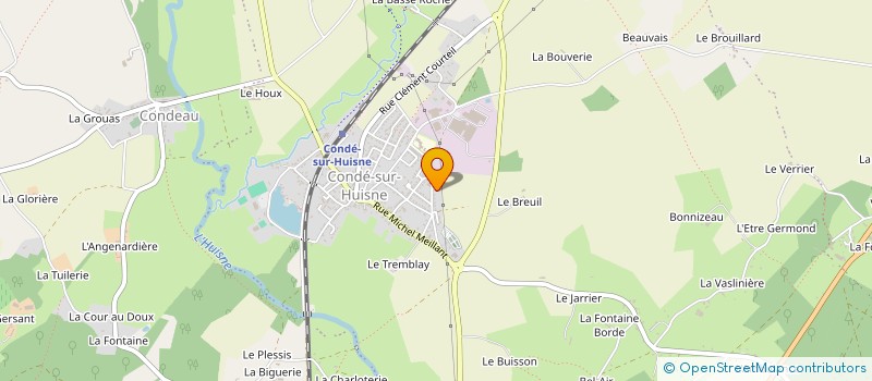 localisation de l'entreprise HORION à SABLONS-SUR-HUISNE