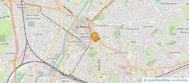 localisation de l'entreprise HORISON HOLDING à LE MANS