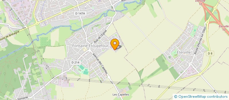 localisation de l'entreprise HORIZ'EC  FLEURY-SUR-ORNE