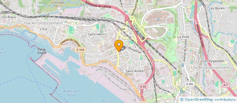 localisation de l'entreprise HORIZACH  MARSEILLE