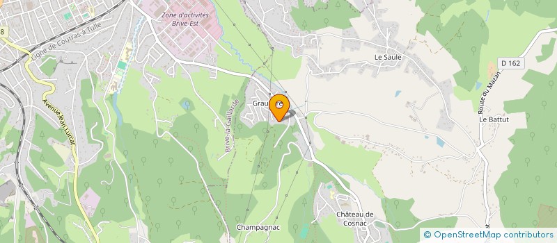 localisation de l'entreprise HORIZON 19 à COSNAC