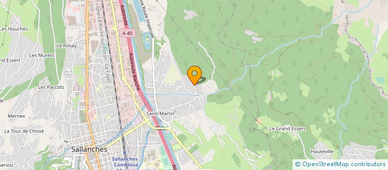 localisation de l'entreprise HORIZON 2000  DOMANCY