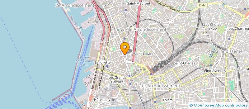 localisation de l'entreprise HORIZON 2000 à MARSEILLE