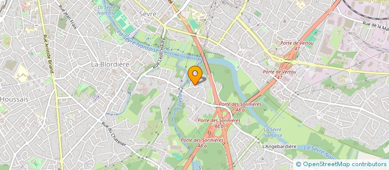 localisation de l'entreprise HORIZON 2020  VERTOU