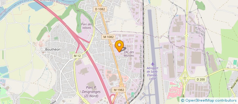 localisation de l'entreprise HORIZON 23  ANDREZIEUX-BOUTHEON