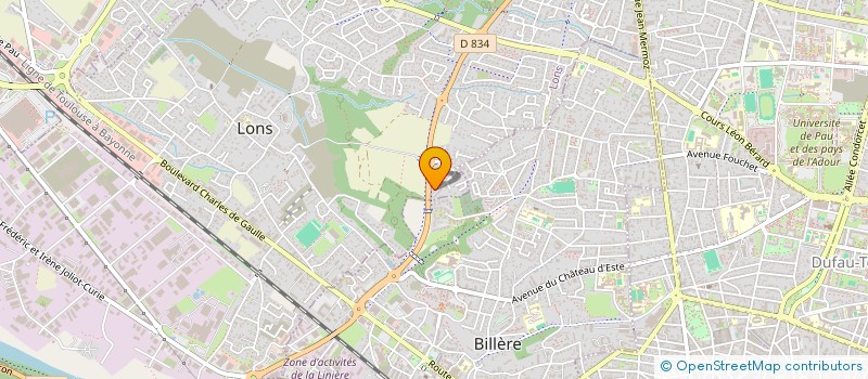 localisation de l'entreprise HORIZON 3 CAPITAL à LONS