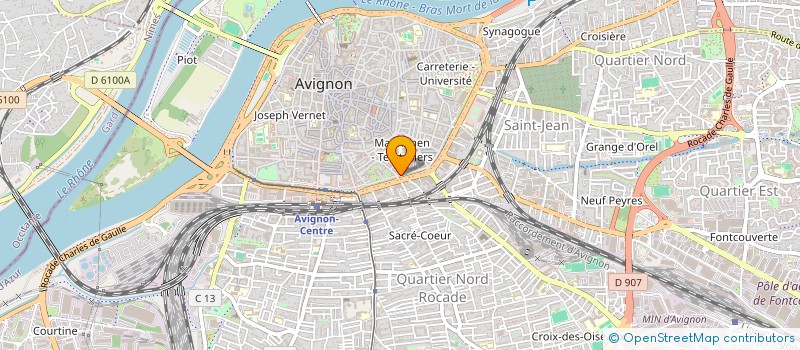 localisation de l'entreprise HORIZON 3000  AVIGNON