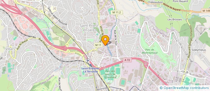 localisation de l'entreprise HORIZON  SAINT-PRIEST-EN-JAREZ