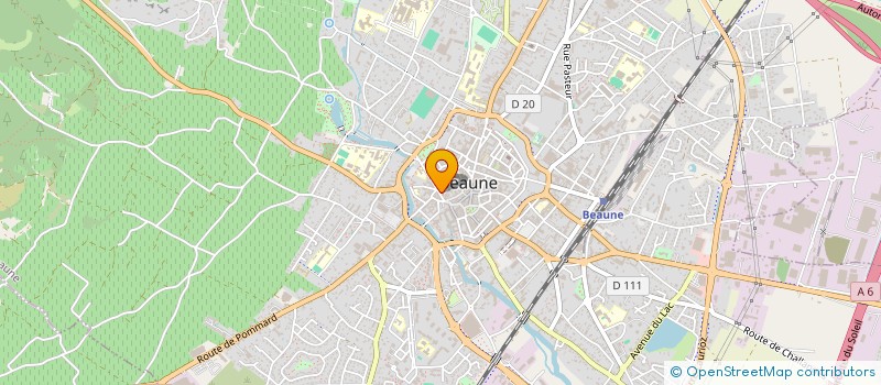 localisation de l'entreprise HORIZON à BEAUNE