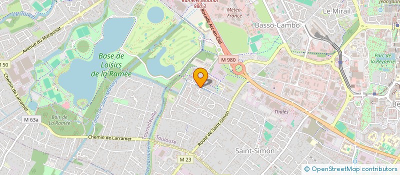 localisation de l'entreprise HORIZON 42 à TOULOUSE