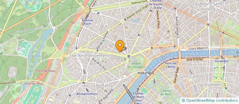 localisation de l'entreprise HORIZON  PARIS