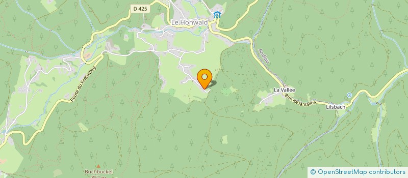 localisation de l'entreprise HORIZON  LE HOHWALD