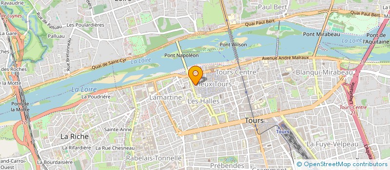 localisation de l'entreprise HORIZON à TOURS