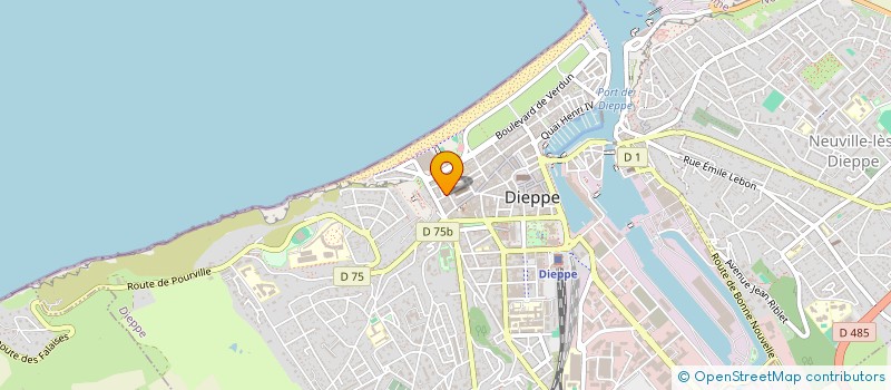 localisation de l'entreprise HORIZON  DIEPPE