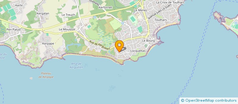 localisation de l'entreprise HORIZON  LARMOR-PLAGE