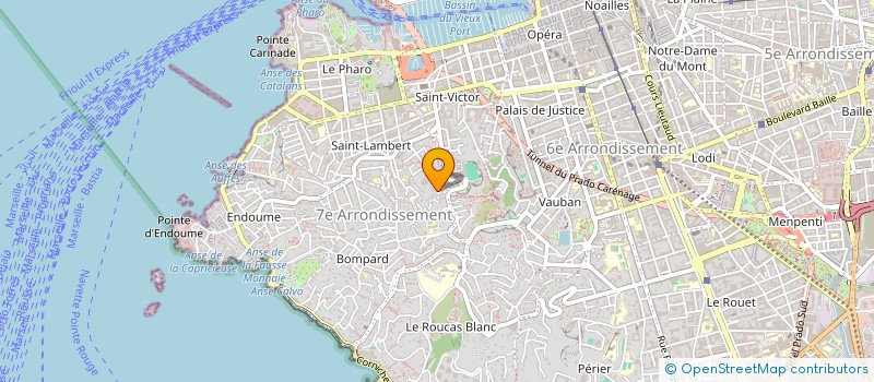 localisation de l'entreprise HORIZON à MARSEILLE