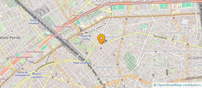 localisation de l'entreprise HORIZON à PARIS