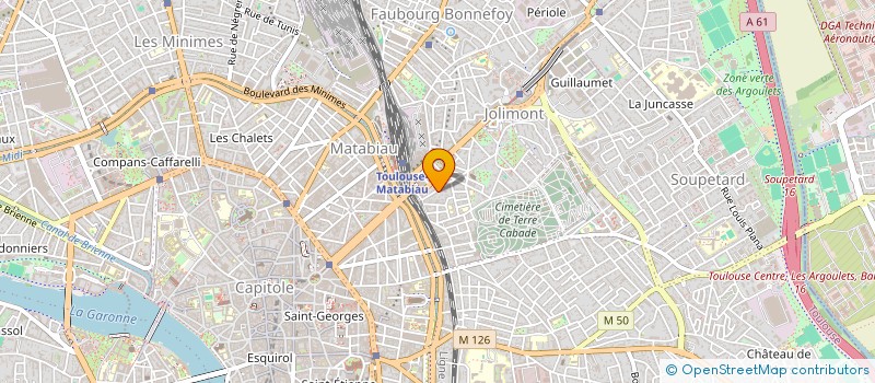 localisation de l'entreprise HORIZON à TOULOUSE