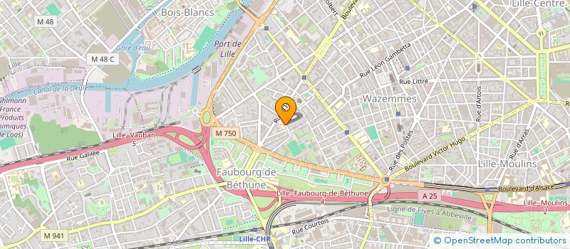 localisation de l'entreprise HORIZON 80 à LILLE