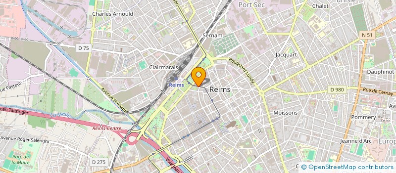 localisation de l'entreprise HORIZON  REIMS