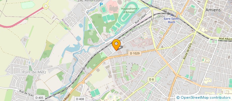localisation de l'entreprise HORIZON à AMIENS