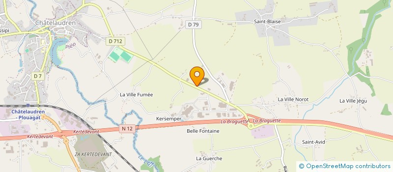 localisation de l'entreprise HORIZON à PLELO