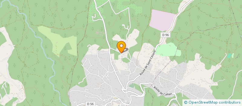 localisation de l'entreprise HORIZON  CALLIAN