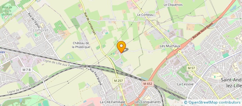 localisation de l'entreprise HORIZON  VERLINGHEM