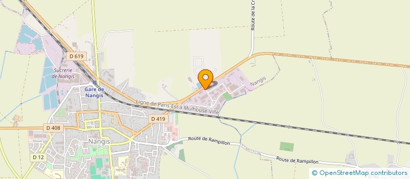 localisation de l'entreprise HORIZON à NANGIS