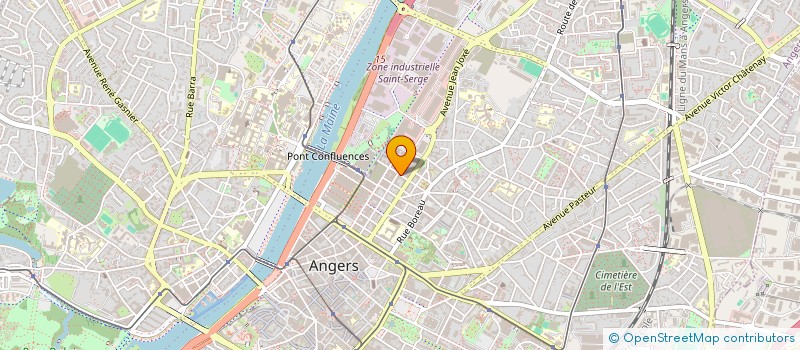 localisation de l'entreprise HORIZON à ANGERS