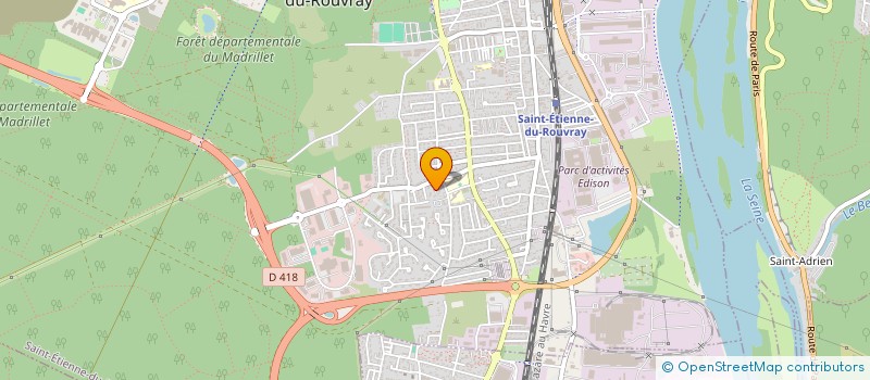 localisation de l'entreprise HORIZON  SAINT-ETIENNE-DU-ROUVRAY