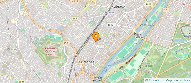 localisation de l'entreprise HORIZON à SURESNES